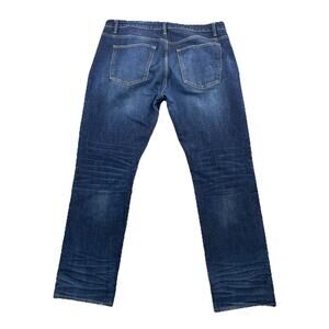 Vigoss Jeans Lennon 341 Straight Size 40 x 32" Inseam Blue Distressed X10